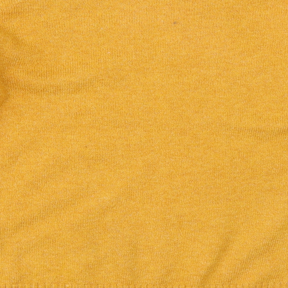 Oasis Womens Yellow   Pullover Jumper Size S
