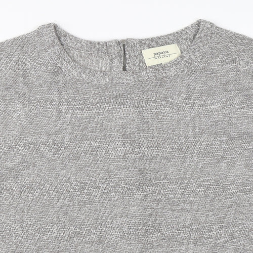 Atmosphere Womens Grey   Pullover Jumper Size M