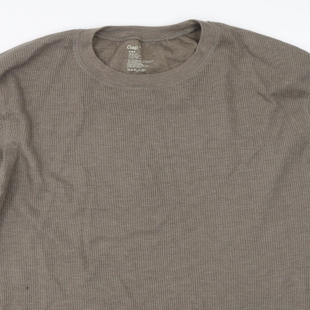Gap Mens Grey    T-Shirt Size M
