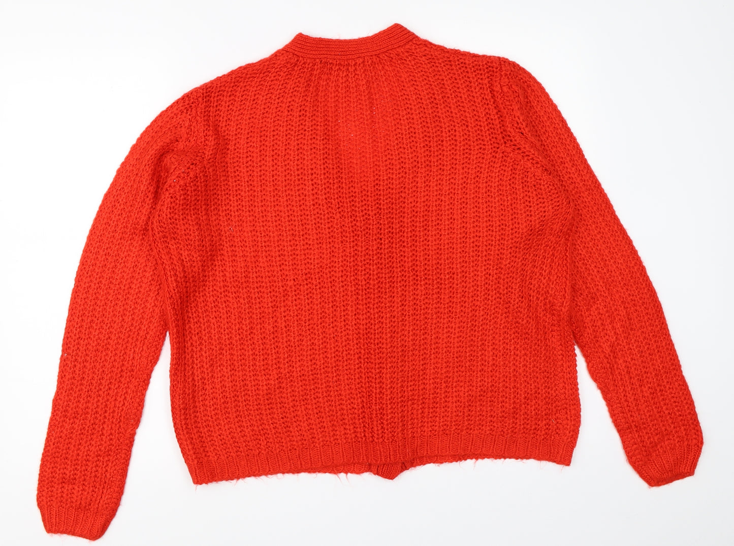 Studio Womens Red   Cardigan Jumper Size 12