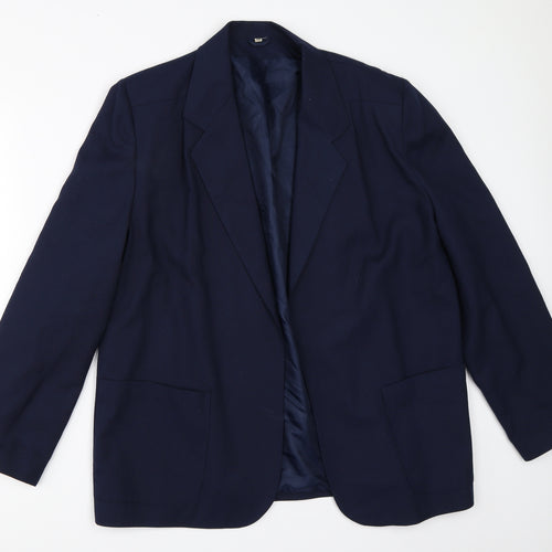 House of Fraser Womens Blue   Jacket Blazer Size 12