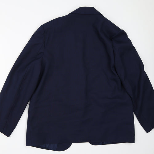 House of Fraser Womens Blue   Jacket Blazer Size 12