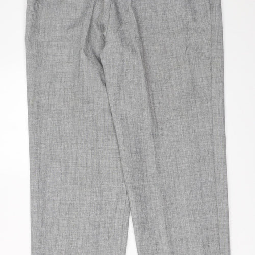 Marks and Spencer Womens Grey   Trousers  Size 12 L30 in
