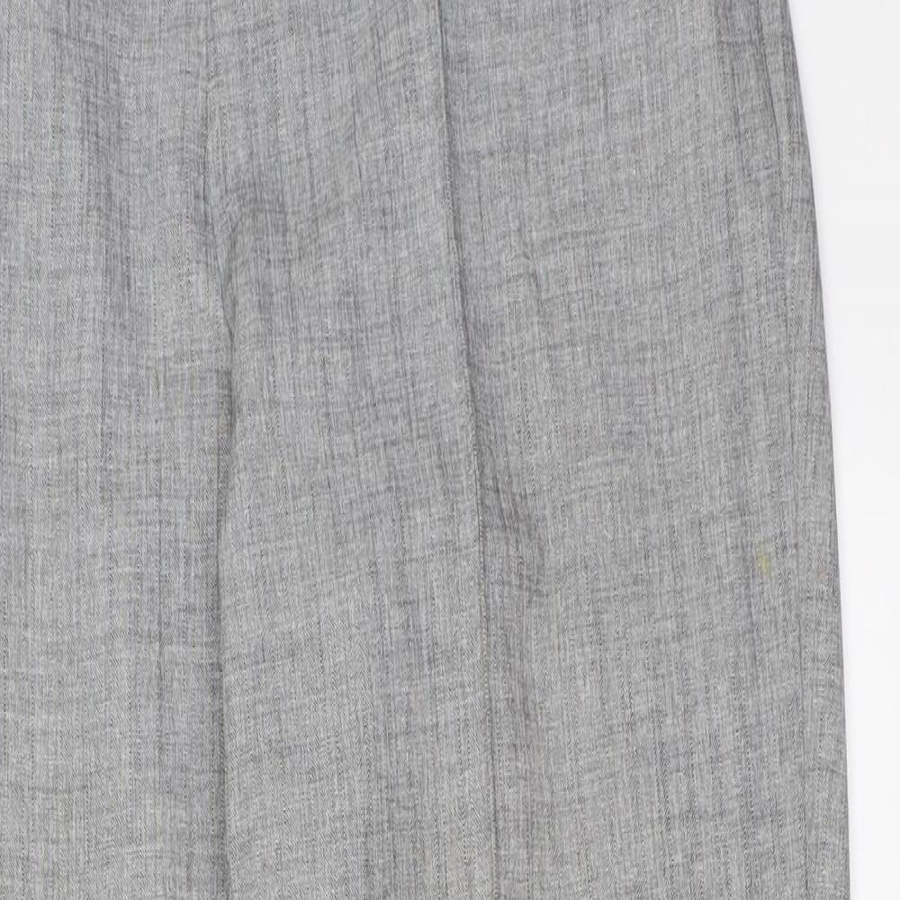 Marks and Spencer Womens Grey   Trousers  Size 12 L30 in