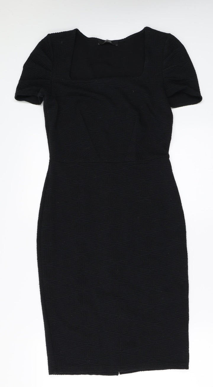 George Womens Black Bodycon Size 8