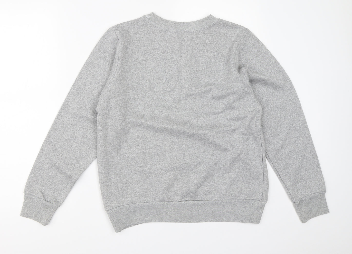 Preworn Womens Grey   Pullover Sweatshirt Size 12  - christmas