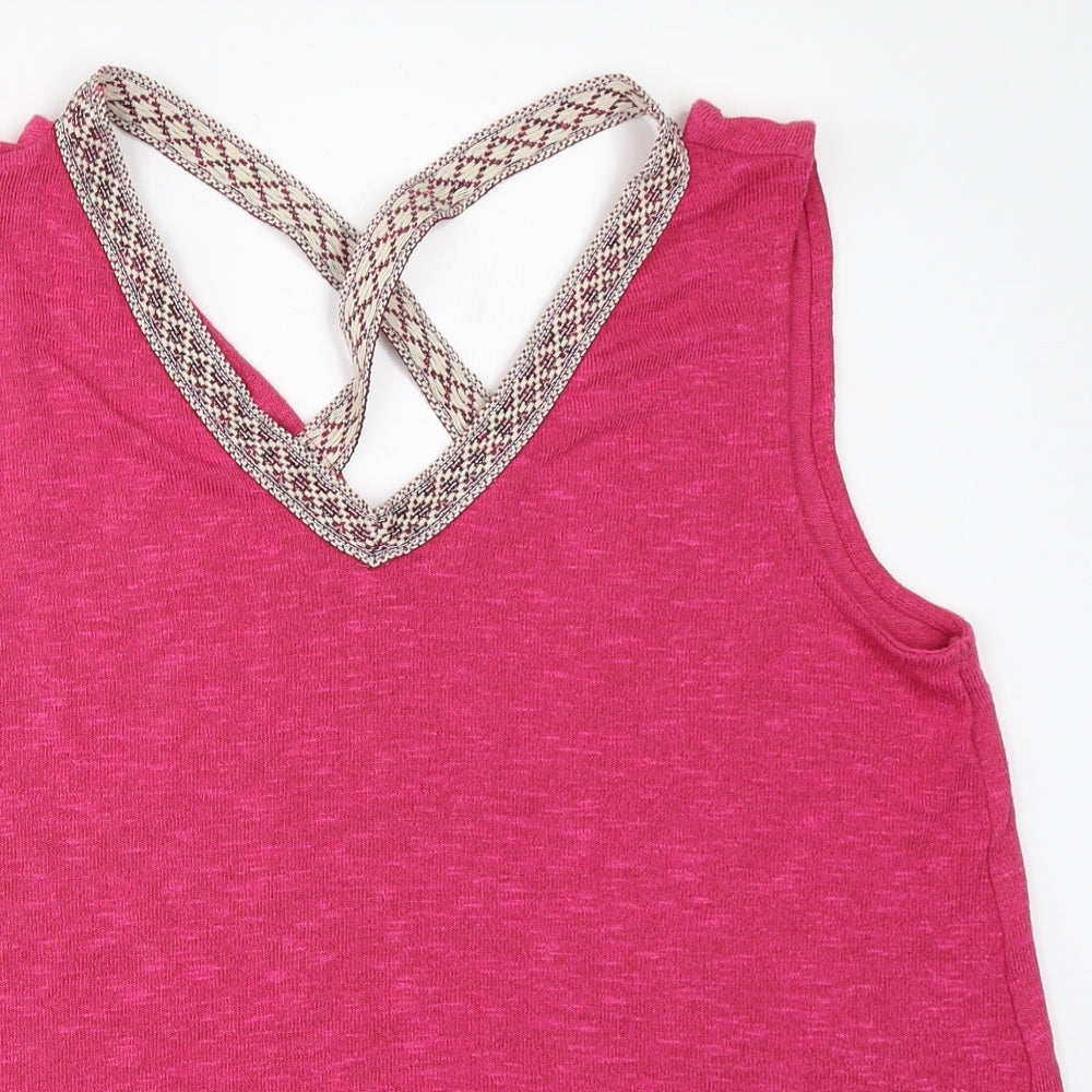TU Womens Pink   Basic Blouse Size 18