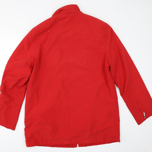 Zerimar Womens Red   Overcoat Coat Size M