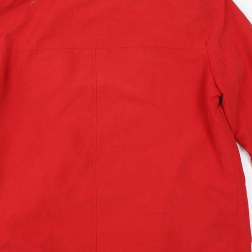 Zerimar Womens Red   Overcoat Coat Size M