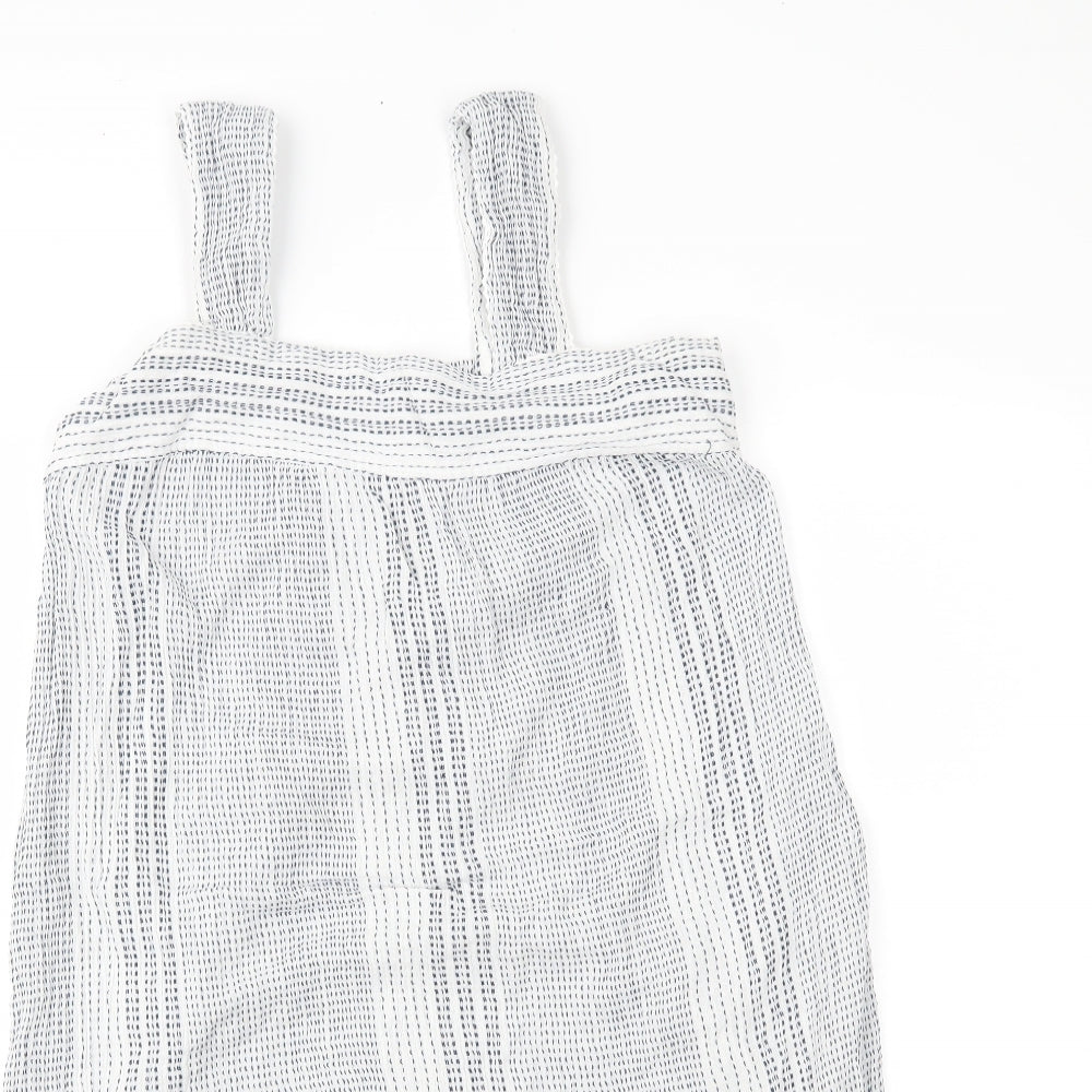 NEXT Womens White Striped  Shift  Size 8