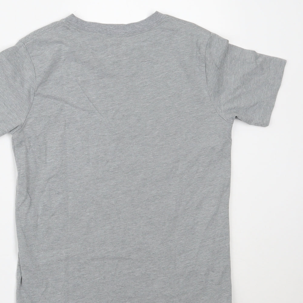 Preworn Boys Grey   Pullover Polo Size S