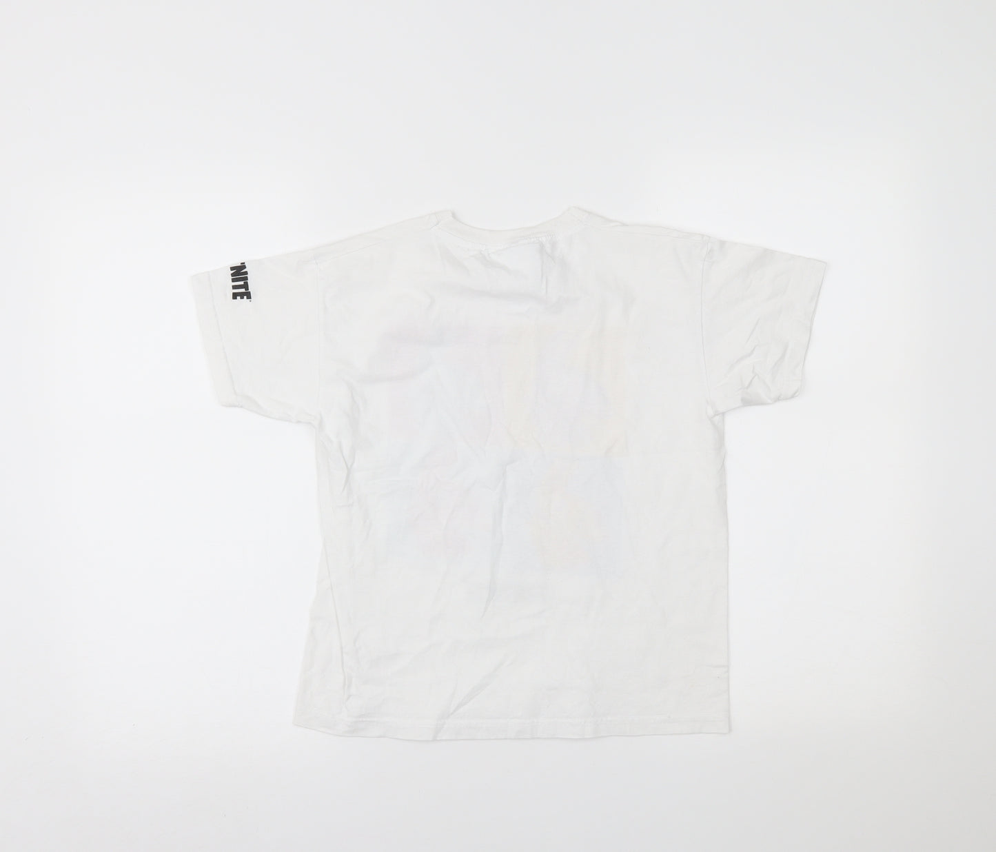 Primark Boys White   Pullover T-Shirt Size M  - FORTNITE