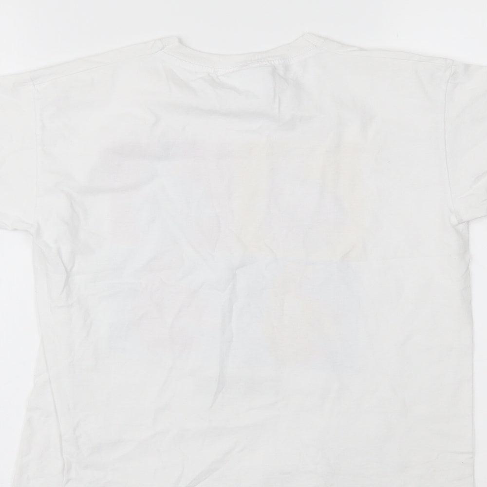Primark Boys White   Pullover T-Shirt Size M  - FORTNITE