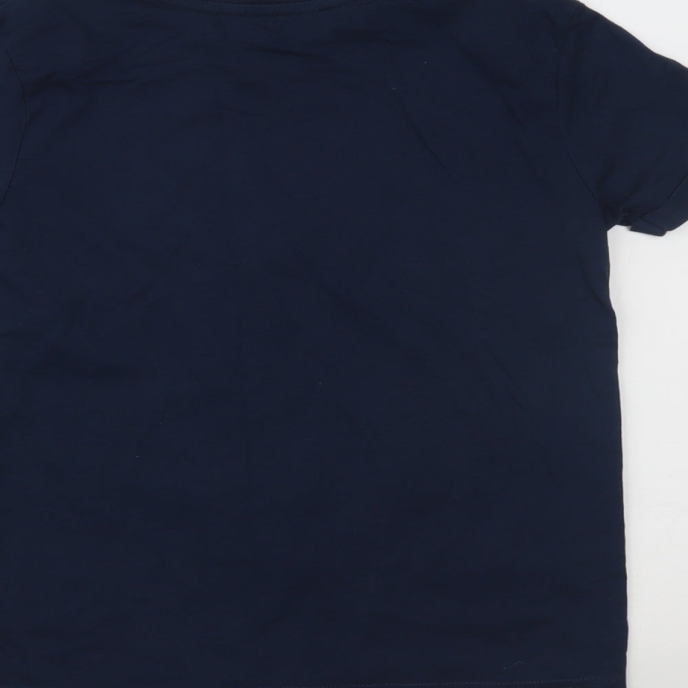 George Boys Blue   Pullover T-Shirt Size 9-10 Years
