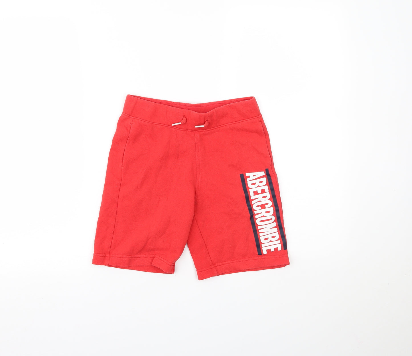 abercrombie kids Boys Red   Sweat Shorts Size 7-8 Years