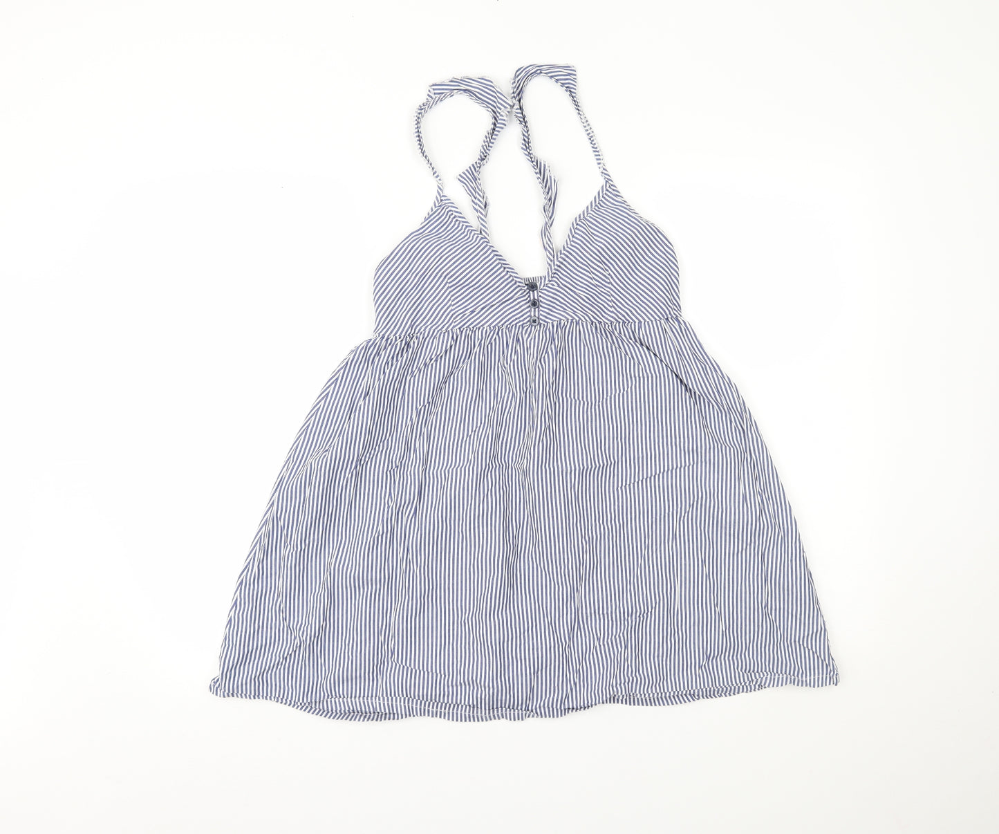 Fig leaves Womens Blue Striped  Camisole Tank Size 10