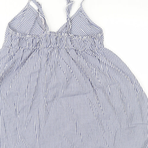 Fig leaves Womens Blue Striped  Camisole Tank Size 10