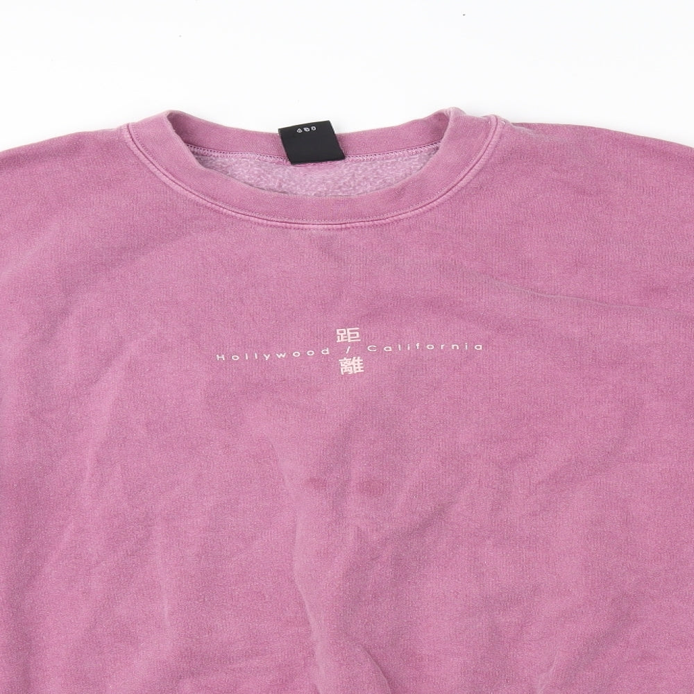 Urban Outfitters Womens Purple   Pullover Jumper Size L