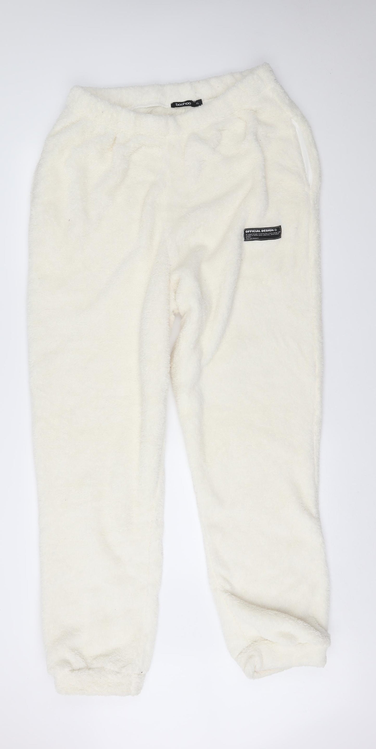 Boohoo Womens Ivory    Pyjama Pants Size XL