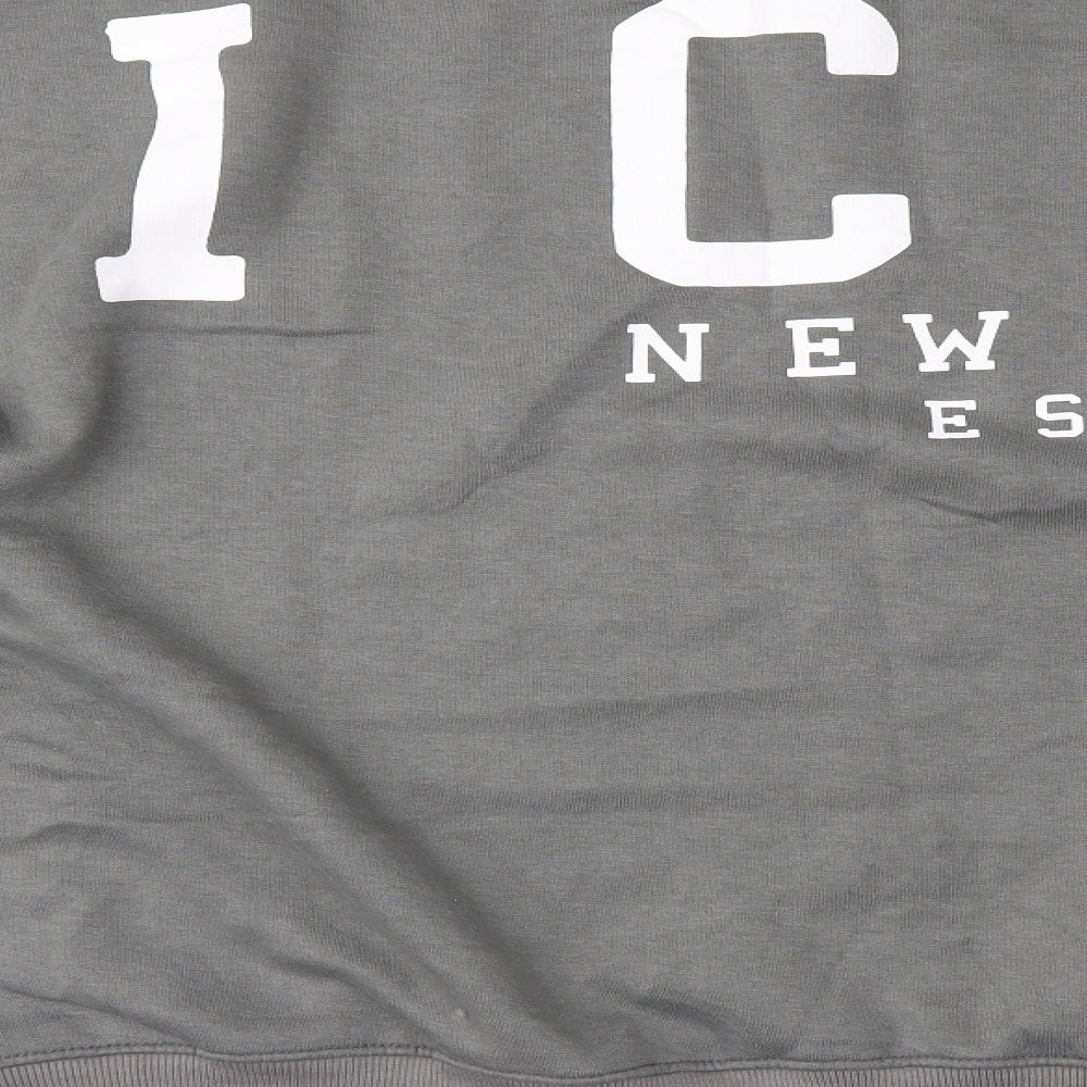 Missy Empire Womens Grey   Pullover Jumper Size 8