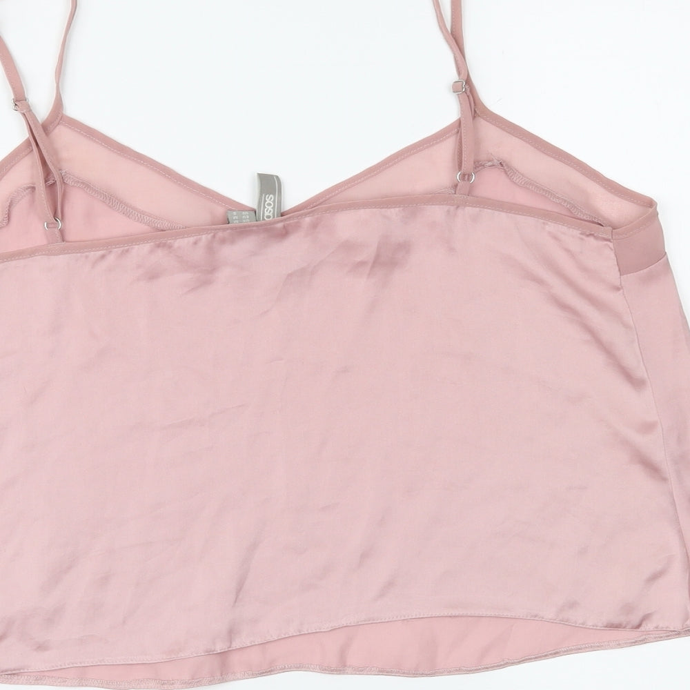 ASOS Womens Pink   Camisole Tank Size M
