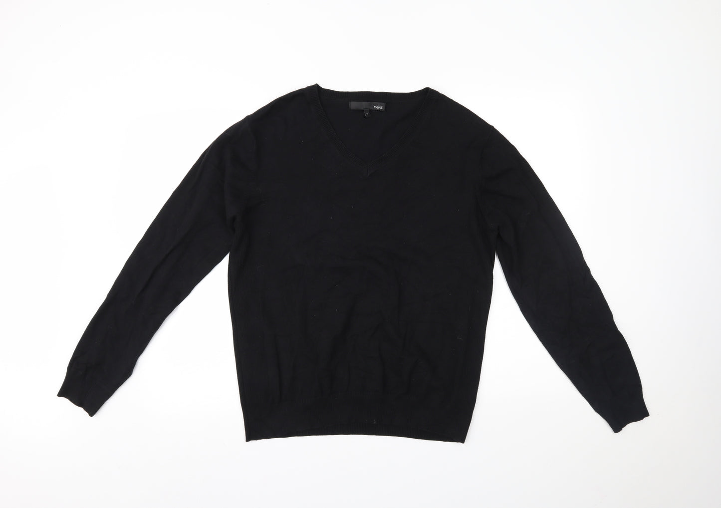 NEXT Mens Black   Pullover Jumper Size M