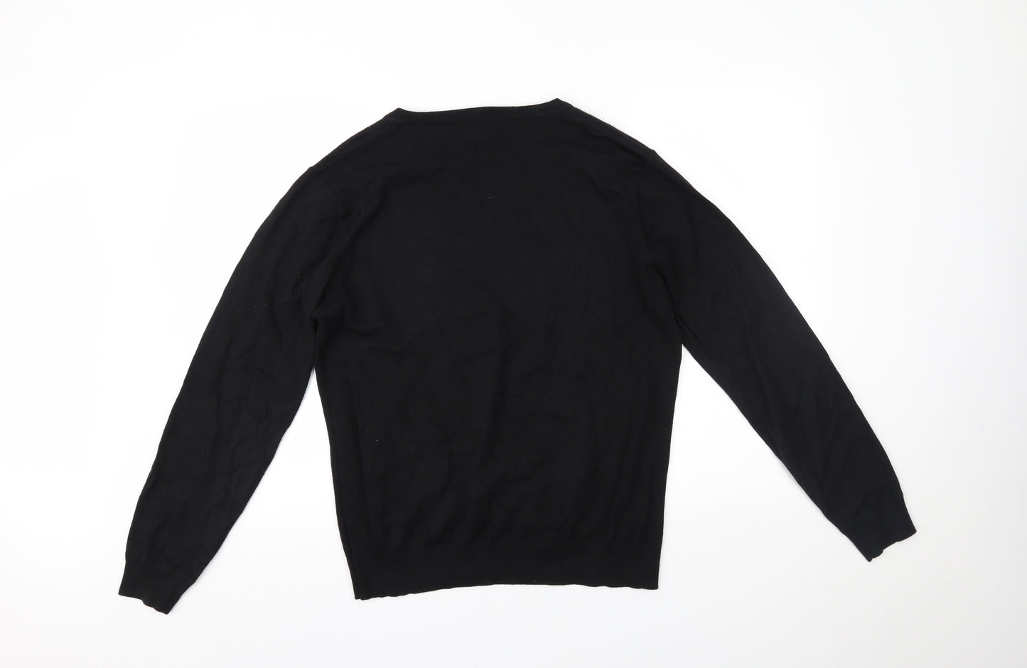 NEXT Mens Black   Pullover Jumper Size M