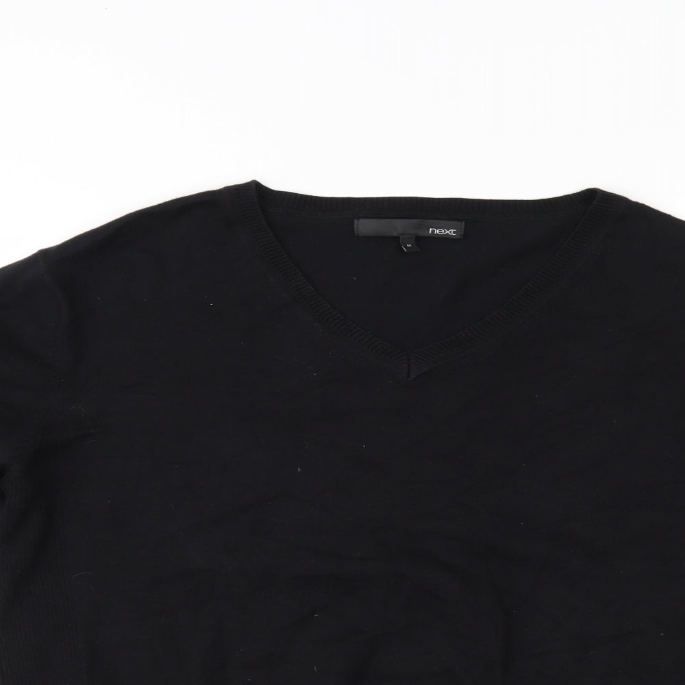 NEXT Mens Black   Pullover Jumper Size M