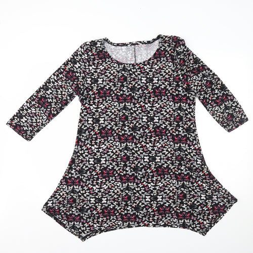 Pebble Beach Womens Multicoloured Animal Print  Fit & Flare  Size 14