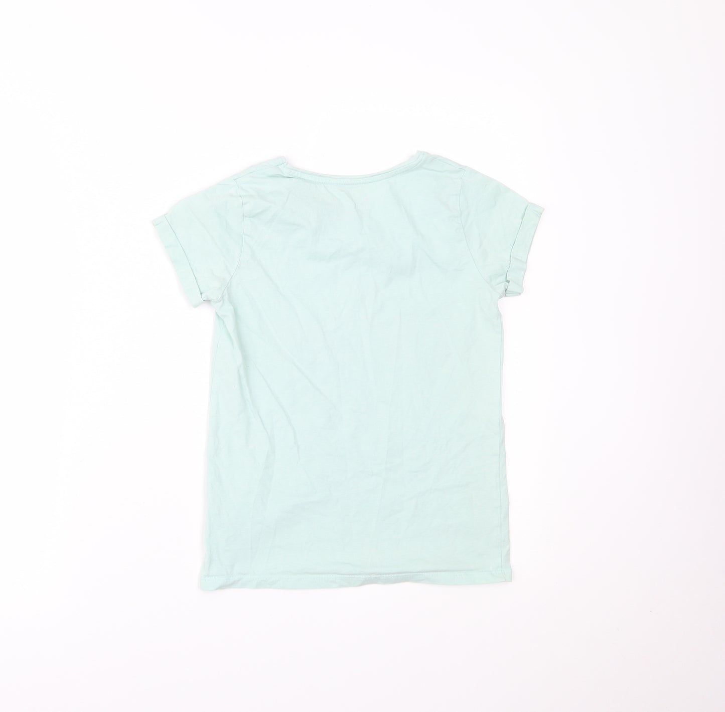 Primark Girls Blue   Pullover T-Shirt Size 10-11 Years