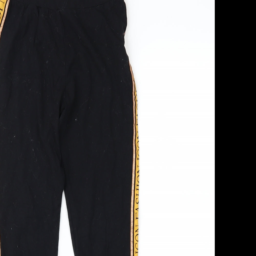 Pep&CO Girls Black    Trousers Size 11-12 Years