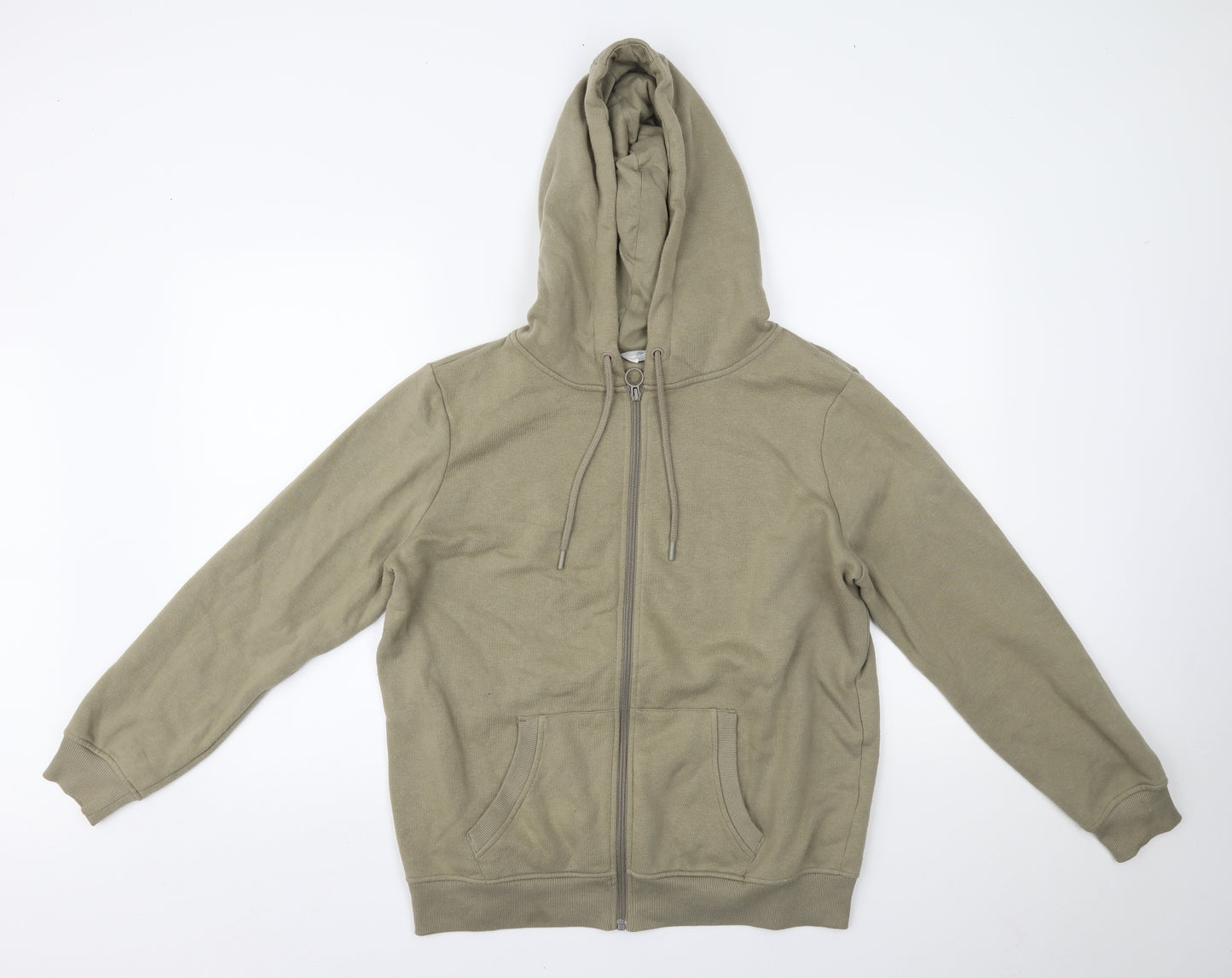 Primark Womens Green   Full Zip Hoodie Size L