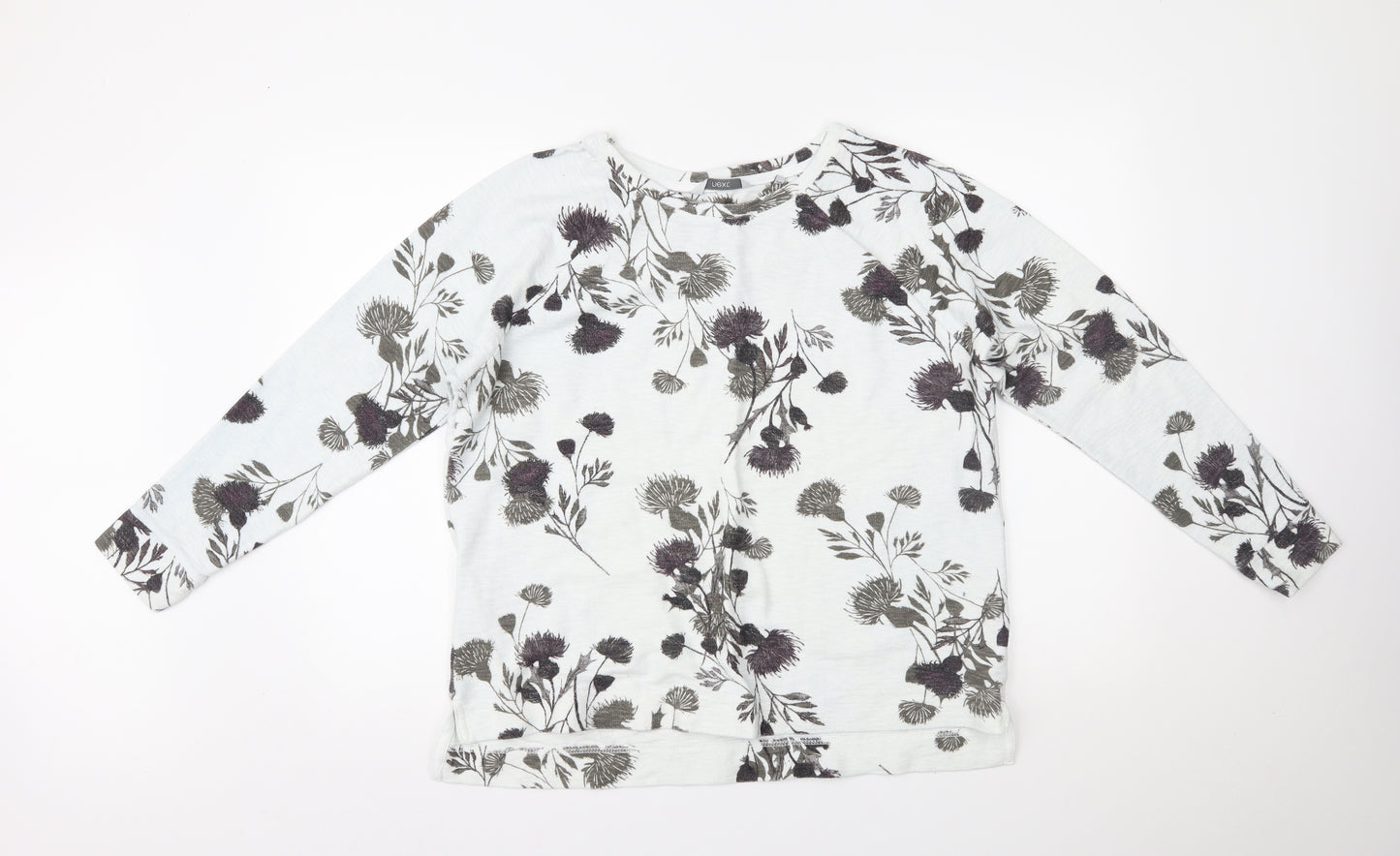 NEXT Womens Multicoloured Floral  Pullover Jumper Size 16