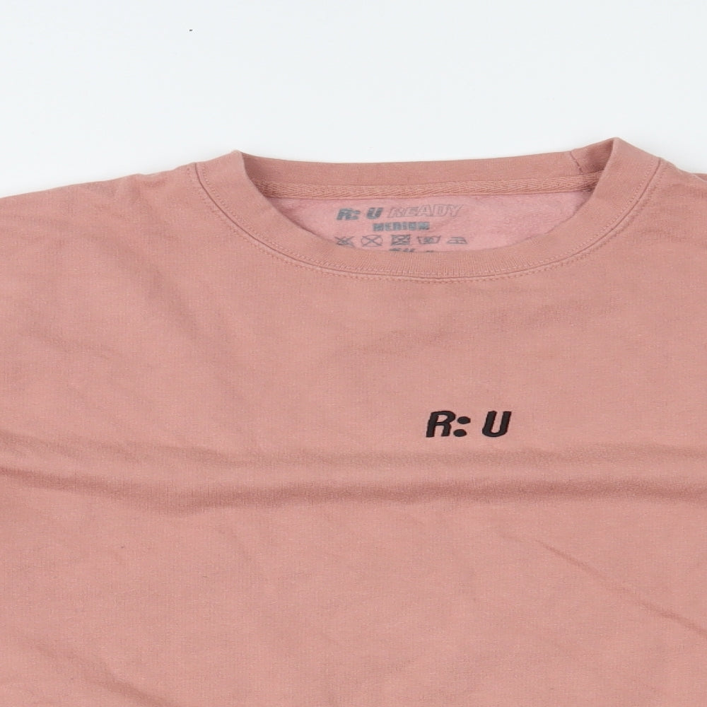 R: U Ready Womens Pink   Pullover Jumper Size M