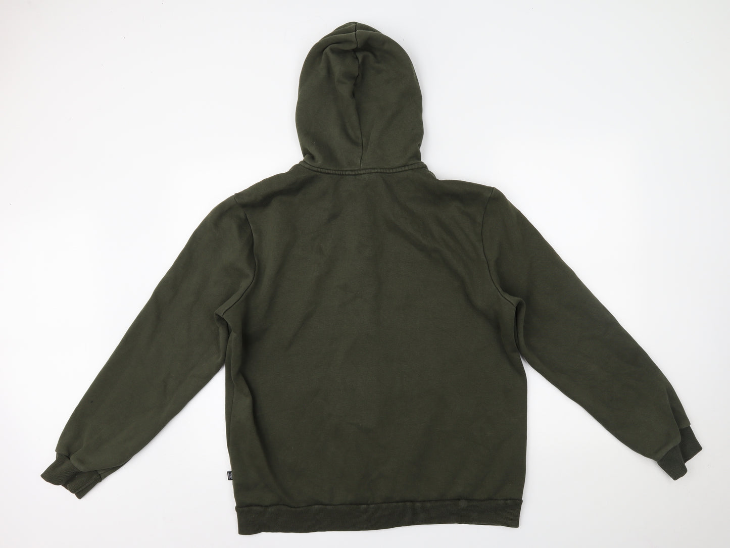 PUMA Mens Green   Full Zip Hoodie Size L