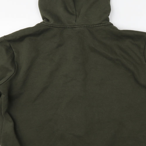 PUMA Mens Green   Full Zip Hoodie Size L