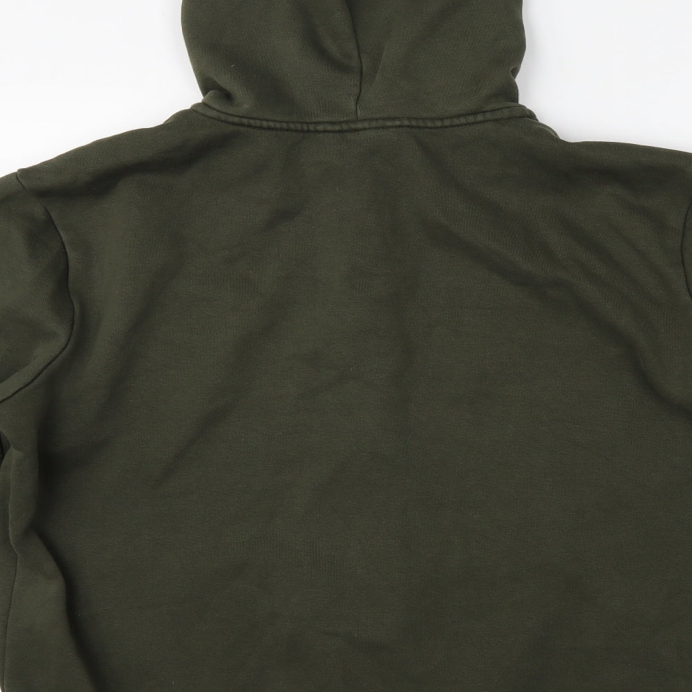 PUMA Mens Green   Full Zip Hoodie Size L
