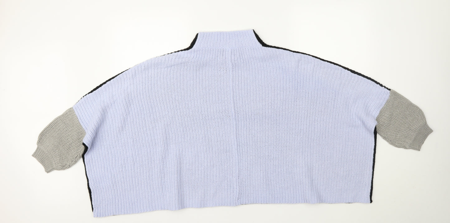 Threadbare Womens Multicoloured   Henley Jumper Size 6