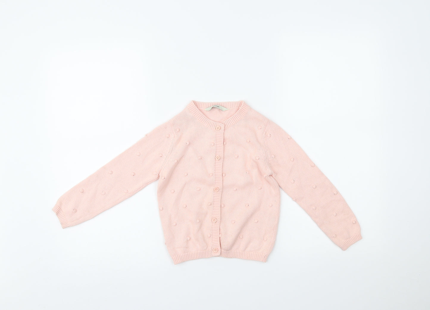 George Girls Pink   Cardigan Jumper Size 3-4 Years