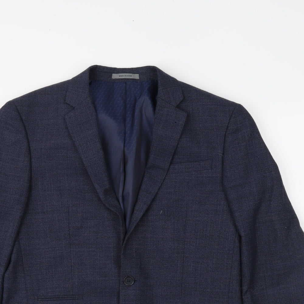 Primark Mens Blue   Jacket Suit Jacket