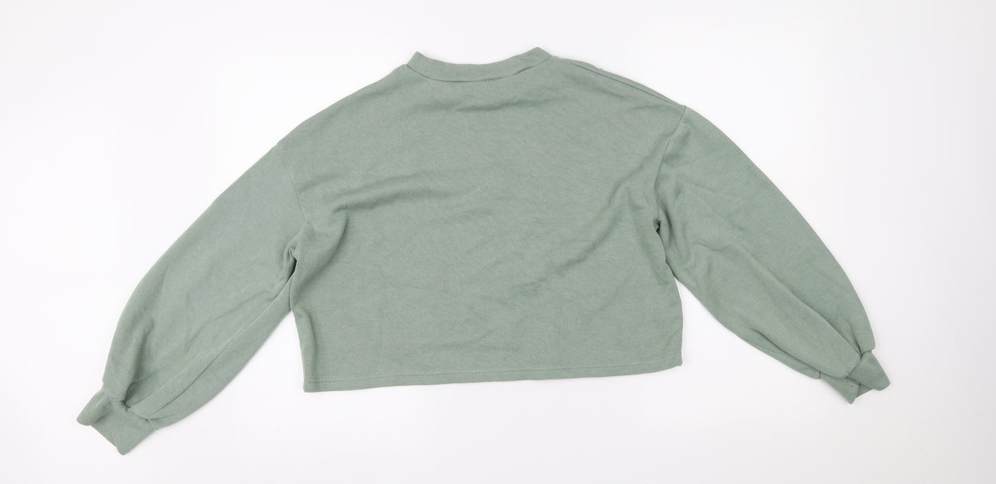 SheIn Womens Green   Pullover Jumper Size M