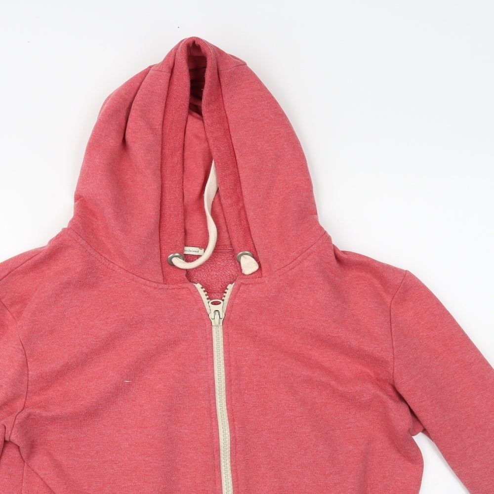 River Island Womens Pink   Full Zip Hoodie Size 12