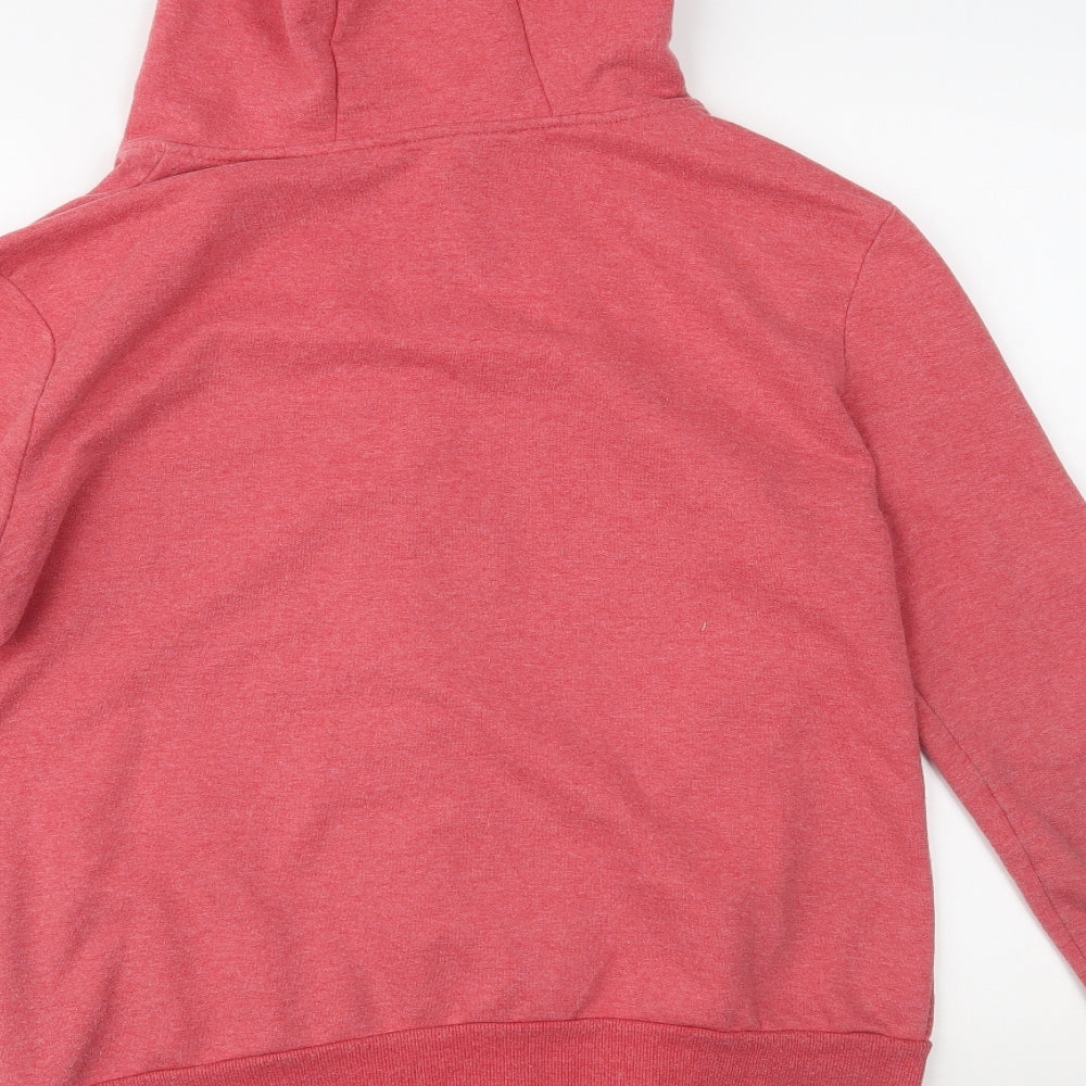 River Island Womens Pink   Full Zip Hoodie Size 12