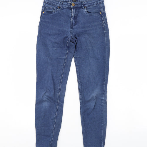 Select Womens Blue  Denim Skinny Jeans Size 10 L28 in