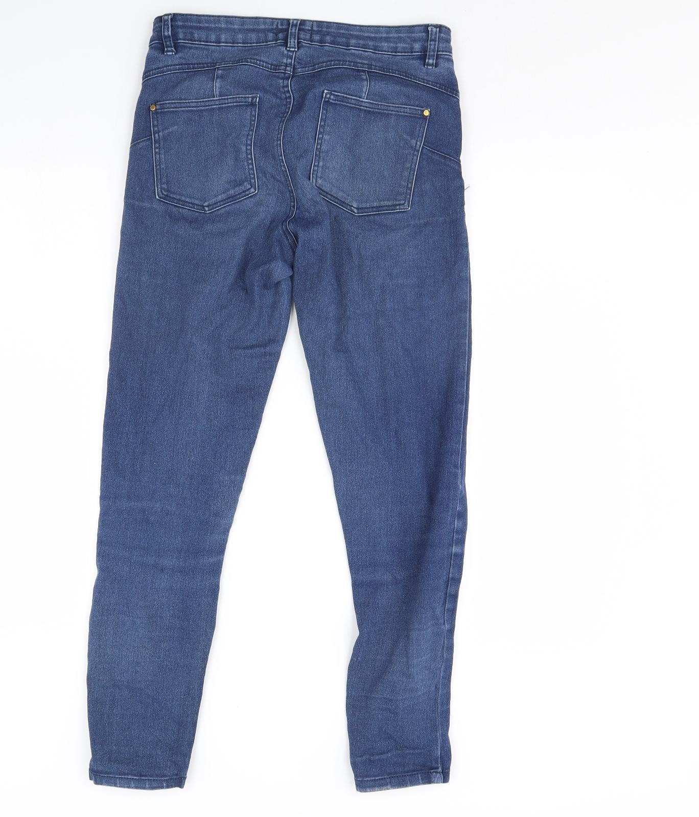 Select Womens Blue  Denim Skinny Jeans Size 10 L28 in