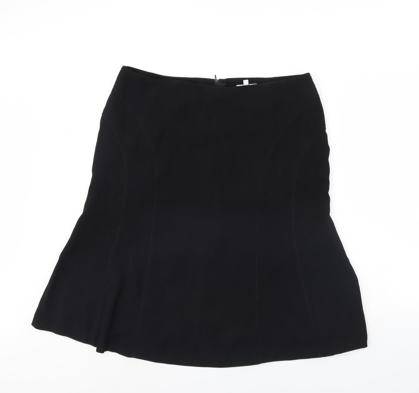 J Taylor Womens Black   Flare Skirt Size 18
