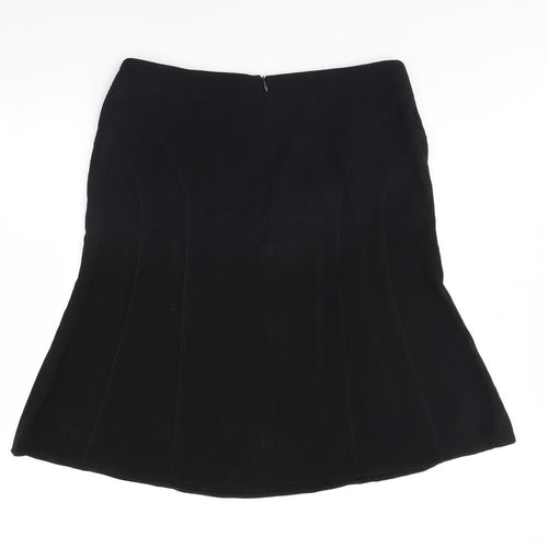 J Taylor Womens Black   Flare Skirt Size 18