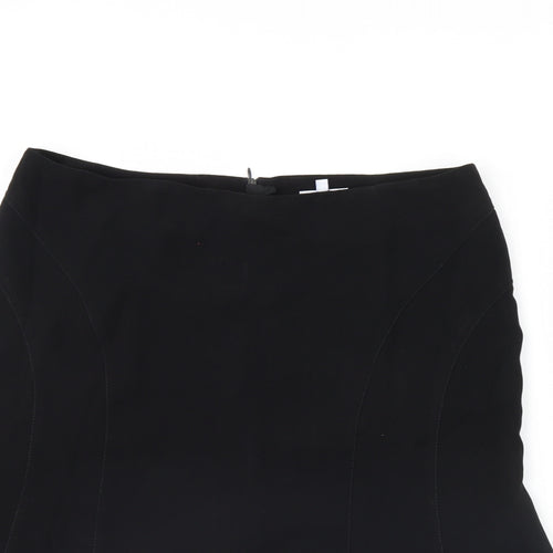 J Taylor Womens Black   Flare Skirt Size 18