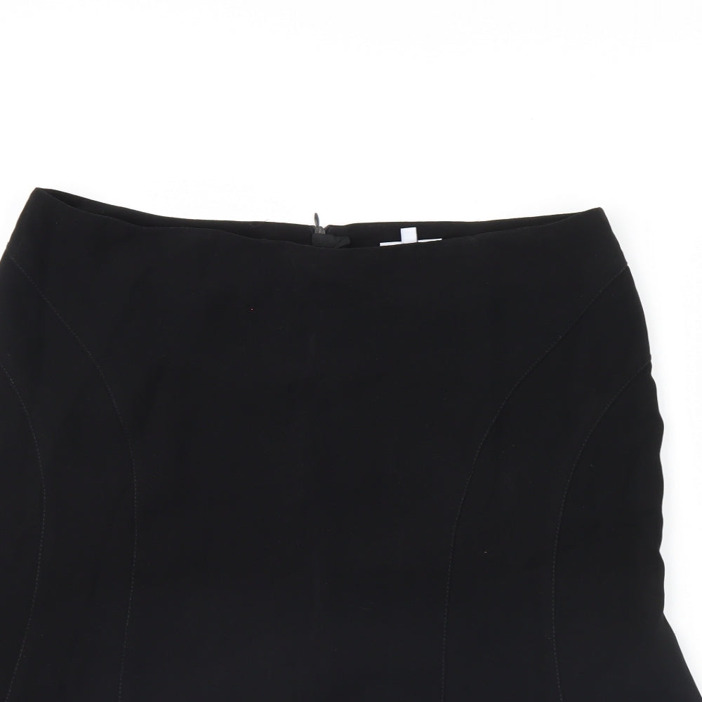 J Taylor Womens Black   Flare Skirt Size 18