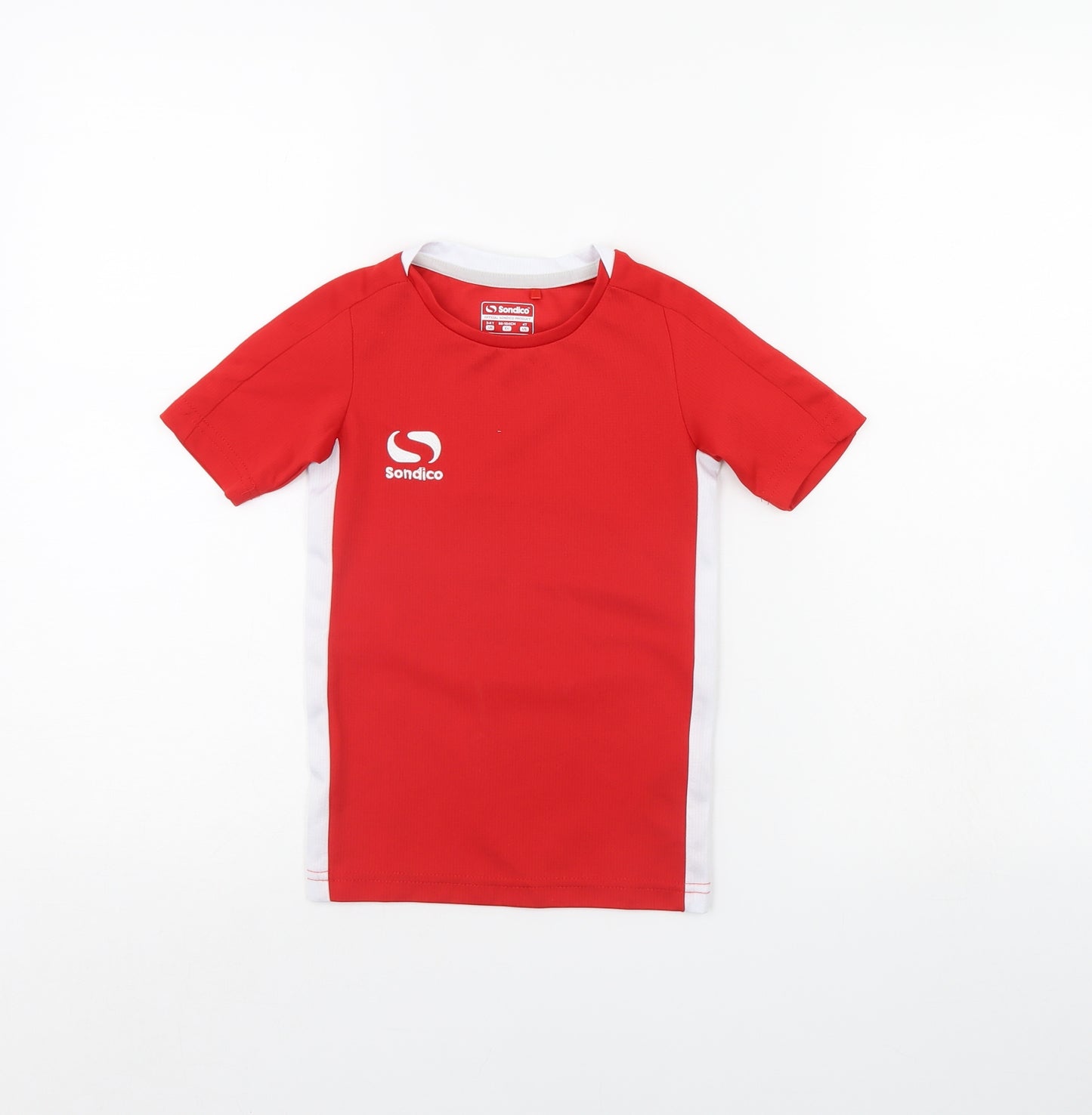 Sondico Boys Red   Basic T-Shirt Size 3 Years